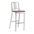 Emeco 1104 Navy Bar Stool With Wood Seat bar seating Emeco Hand-Polished Cherry No Arms