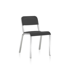 Emeco 1951 Stacking Chair Side/Dining Emeco Recycled PET - Lava Black 