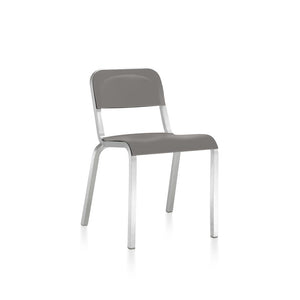 Emeco 1951 Stacking Chair Side/Dining Emeco Recycled PET - Flint Gray 