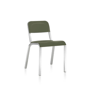 Emeco 1951 Stacking Chair Side/Dining Emeco Recycled PET - Cypress Green 