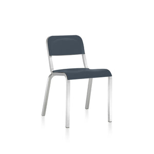 Emeco 1951 Stacking Chair Side/Dining Emeco Recycled PET - Atlantic Dark Blue 
