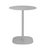 Emeco 2 Inch Flat Base Cafe Table - Round Top Coffee table Emeco Table Top 24" / 60 cm Hand Brushed Hand Brushed Aluminum