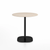 Emeco 2 Inch Flat Base Cafe Table - Round Top Coffee table Emeco Table Top 30" / 76 cm Black Powder Coated Ash Wood