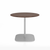 Emeco 2 Inch Flat Base Cafe Table - Round Top Coffee table Emeco Table Top 36" / 91 cm Hand Brushed Walnut Wood