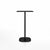 Emeco 2 Inch Flat Base Bar Height Table - Square Top Coffee table Emeco Table Top 24" Black Powder Coated Aluminum Black HPL