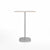 Emeco 2 Inch Flat Base Bar Height Table - Square Top Coffee table Emeco Table Top 30" Brushed Aluminum White Laminate Plywood