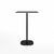 Emeco 2 Inch Flat Base Bar Height Table - Square Top Coffee table Emeco Table Top 30" Black Powder Coated Aluminum Black Laminate Plywood