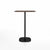 Emeco 2 Inch Flat Base Bar Height Table - Square Top Coffee table Emeco Table Top 30" Black Powder Coated Aluminum Walnut Wood