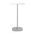 Emeco 2 Inch Flat Base Bar Height Table - Square Top Coffee table Emeco Table Top 24" Brushed Aluminum Brushed Aluminum