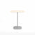 Emeco 2 Inch Flat Base Counter Height Table - Square Top Coffee table Emeco Table Top 30" Brushed Aluminum Accoya Wood