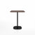 Emeco 2 Inch Flat Base Counter Height Table - Square Top Coffee table Emeco Table Top 30" Black Powder Coated Aluminum Walnut Wood