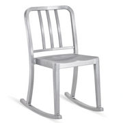 Emeco Heritage Rocking Chair rocking chairs Emeco Hand Brushed 