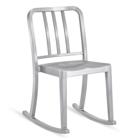 Emeco Heritage Rocking Chair rocking chairs Emeco Hand Brushed 