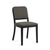 Emeco Navy Officer Side Chair Side/Dining Emeco Black Powder Coated Kvadrat Reflect 184 Standard Soft Plastic (TPU) Glides +$20