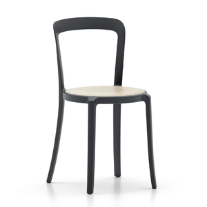 Emeco On & On Chair - Plywood Seat Chairs Emeco Black Oak Plywood 