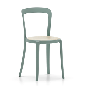 Emeco On & On Chair - Plywood Seat Chairs Emeco Light Blue Oak Plywood 