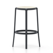 Emeco On & On Stool - Plywood Seat Stools Emeco Bar Height 29.5" Black Ash Plywood