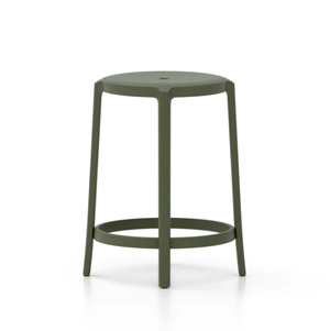 Emeco On & On Stool - Recycled Plastic Seat Stools Emeco Counter Height 24.75" Green 
