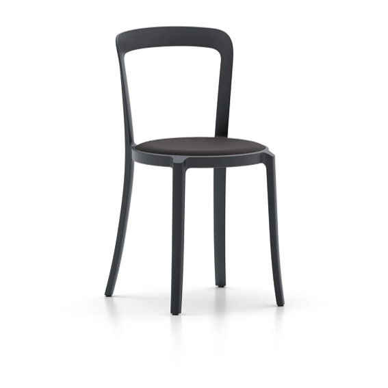 Emeco On &amp; On Chair - Upholstered Chairs Emeco Fabric Black 