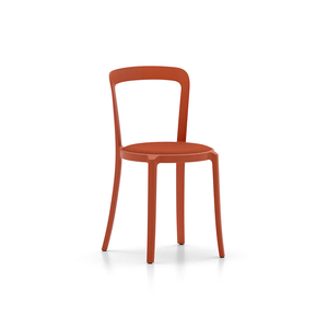 Emeco On & On Chair - Upholstered Chairs Emeco Fabric Orange 