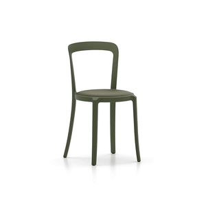 Emeco On & On Chair - Upholstered Chairs Emeco Leather Green 