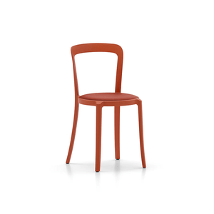 Emeco On & On Chair - Upholstered Chairs Emeco Leather Orange 
