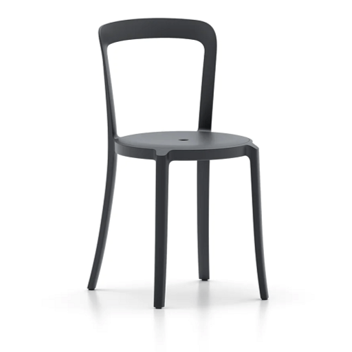 Emeco On &amp; On Recycled Plastic Side/Dining Emeco Black 