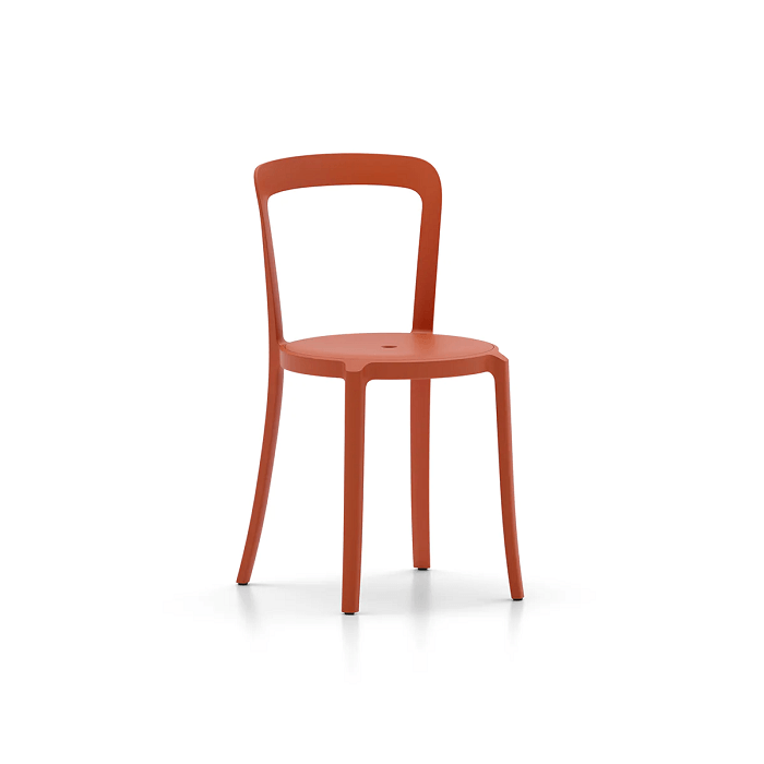 Emeco On & On Recycled Plastic Side/Dining Emeco Orange 