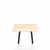 Emeco Parrish Low Table - Square Top Coffee Tables Emeco Table Top 24" Black Powder Coated Aluminum Accoya Wood