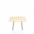 Emeco Parrish Low Table - Square Top Coffee Tables Emeco Table Top 24" Clear Anodized Aluminum Accoya Wood