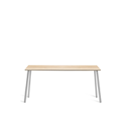 Emeco Run High Side Table table Emeco 62 inches Clear Anodized Accoya