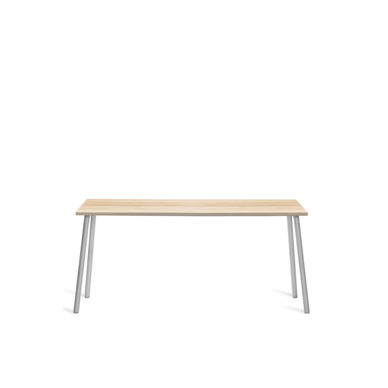 Emeco Run High Side Table table Emeco 62 inches Clear Anodized Accoya