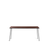 Emeco Run High Side Table table Emeco 62 inches Clear Anodized Walnut