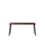 Emeco Run High Side Table table Emeco 62 inches Black Powder Coated Walnut