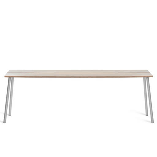 Emeco Run High Side Table table Emeco 86 inches Clear Anodized Ash