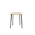 Emeco Run High Table 32" table Emeco Black Powder Coated Frame - Accoya Top Finish 