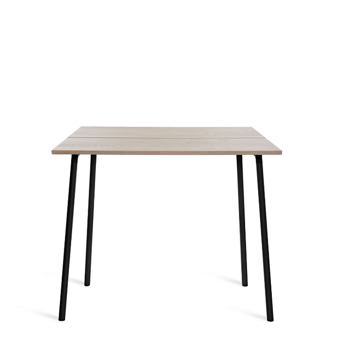 Emeco Run High Table table Emeco 48"/ 122 CM Black Powder Coated Frame Ash