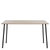 Emeco Run High Table table Emeco 72" / 183 CM Black Powder Coated Frame Ash