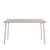 Emeco Run High Table table Emeco 72" / 183 CM Clear Aluminum Frame Ash