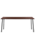 Emeco Run High Table table Emeco 96" / 244 CM Black Powder Coated Frame Walnut