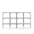 Emeco Run Shelf storage Emeco Clear Aluminum Frame - Aluminum Top Finish 