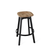 Emeco Su Bar Stool Stools Emeco Black Anodized Legs Reclaimed Oak No Seat Pad