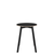 Emeco Su Cafe Round Table Dining Tables Emeco Table Top 24" Black Anodized Aluminum Legs Black Laminate Plywood