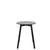 Emeco Su Cafe Round Table Dining Tables Emeco Table Top 24" Black Anodized Aluminum Legs Gray HPL