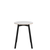 Emeco Su Cafe Round Table Dining Tables Emeco Table Top 24" Black Anodized Aluminum Legs White Laminate Plywood