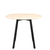 Emeco Su Cafe Round Table Dining Tables Emeco Table Top 36" Black Anodized Aluminum Legs Accoya Wood