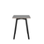 Emeco Su Cafe Square Table Dining Tables Emeco Square Top 24" Black Anodized Aluminum Legs Gray Laminate Plywood