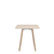 Emeco Su Cafe Square Table Dining Tables Emeco Square Top 30” Natural Wood Legs Ash Wood