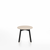 Emeco Su Low Table side/end table Emeco Round Black Anodized Aluminum Legs Ash Wood