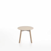 Emeco Su Low Table side/end table Emeco Round Natural Wood Legs Ash Wood
